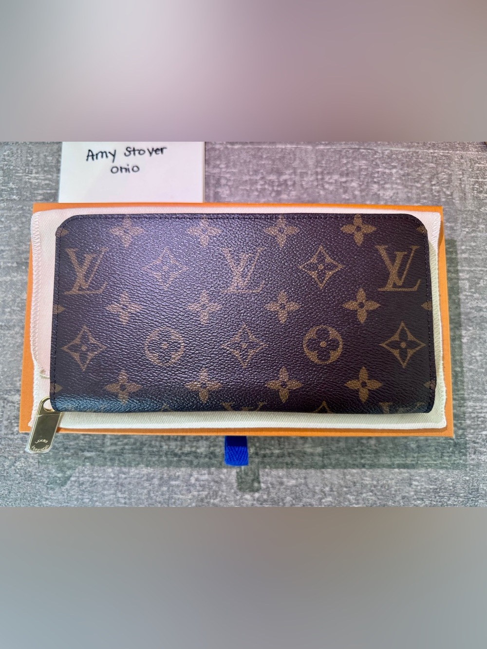 Louis Vuitton Monogram Zippy Wallet